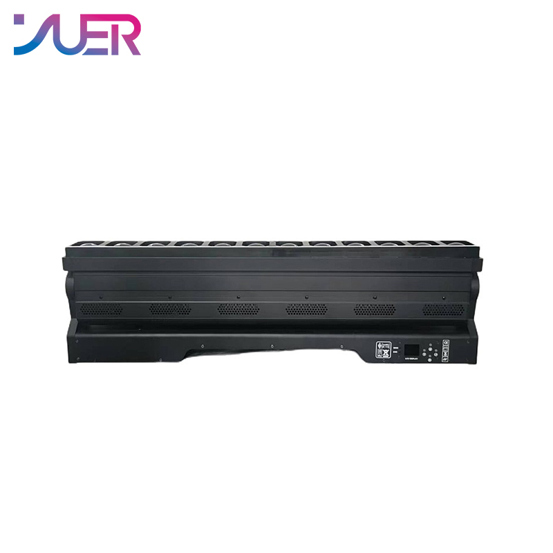YUER 12X40W RGBW 4IN1 Beam Moving Head Light DMX512 LED Wall Wash For DJ Disco Party Stage Effect Lighting Night Club Bar Light