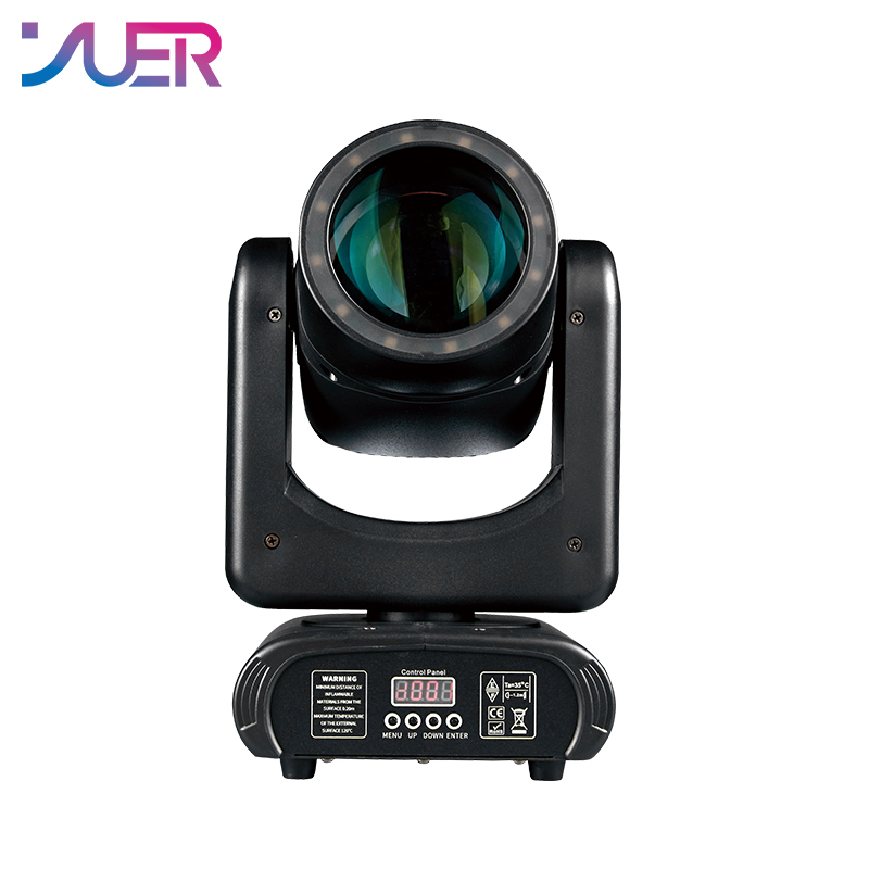 YUER MINI LED Moving Head Light 150W Beam+Spot+Rainbow Effect+Aperture+18 Prisms Dj Dmx Stage Light Effect Light Disco Dj Bar