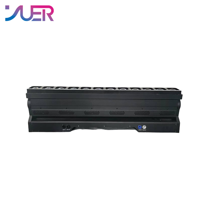 YUER 12X40W RGBW 4IN1 Beam Moving Head Light DMX512 LED Wall Wash For DJ Disco Party Stage Effect Lighting Night Club Bar Light