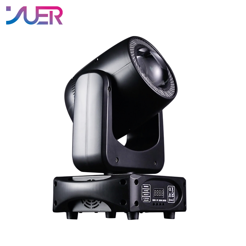YUER DJ Party Lighting 100W LED Beam Moving Head High Bright Mobile Heads Beam Effect For Home Disco Bar Stage Wedding Show