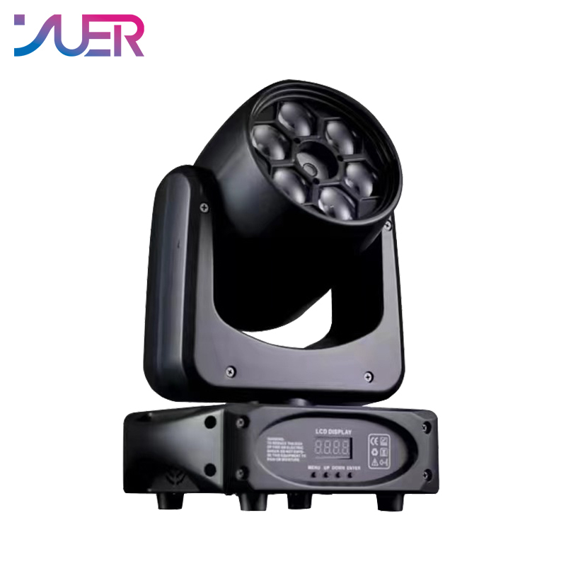 YUER 90W LED bee eye laser lights moving head beam lights celebration ktv disco dj bar voice controlled rotating DMXstage lighting