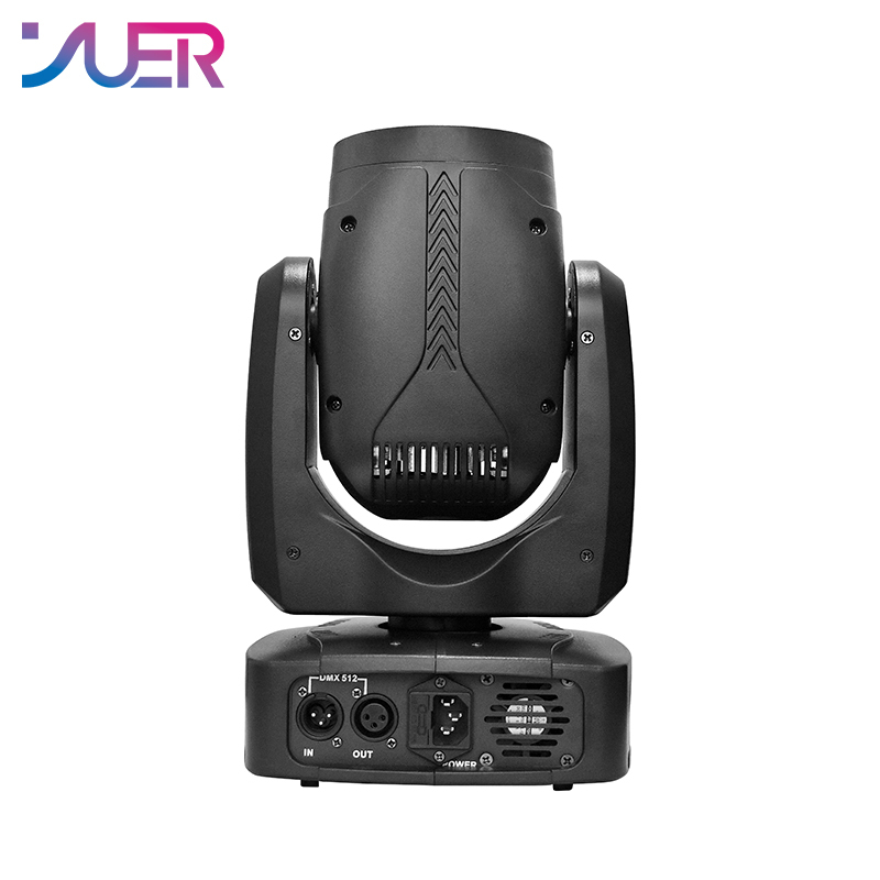 YUER LED Spot 180W Atomization Moving Head Light Beam 6+12 Face Prism DJ Disco Nightclub Bar Wedding Activity Dance Floors Dmx