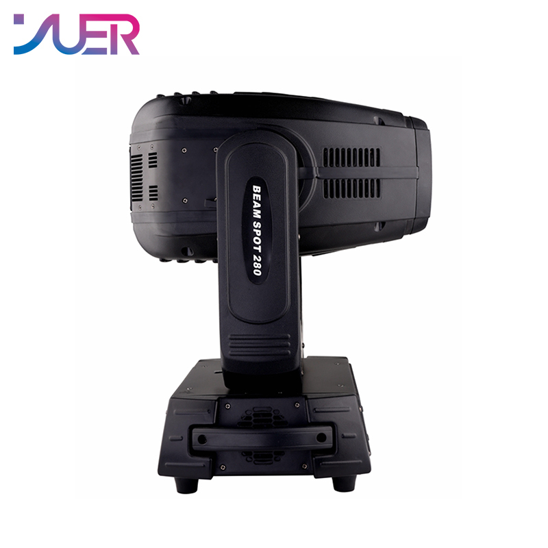 YUER 280W 10R Beam Spot Wash 3IN1 Moving Head Light Motorized Zoom And Focus Professional Sound DJ Discoteca Party Stage Lighting