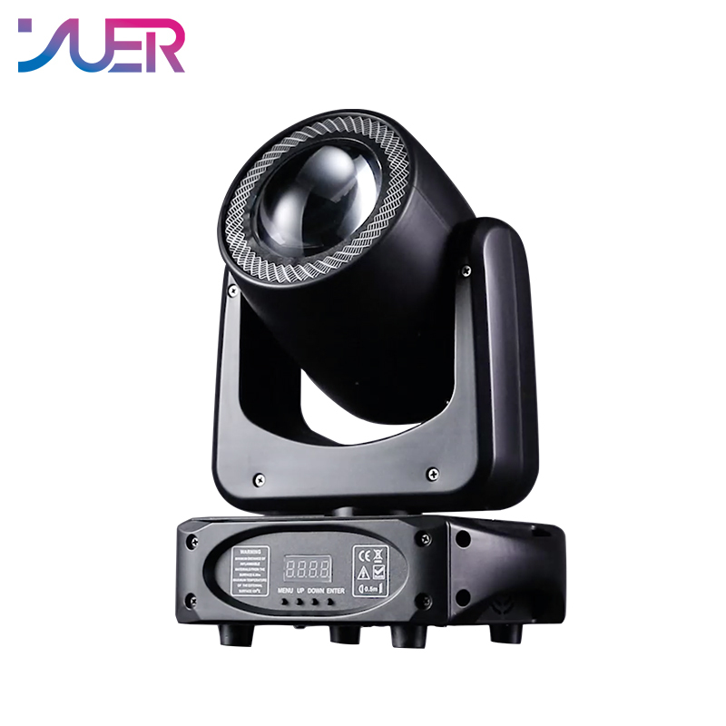 YUER DJ Party Lighting 100W LED Beam Moving Head High Bright Mobile Heads Beam Effect For Home Disco Bar Stage Wedding Show