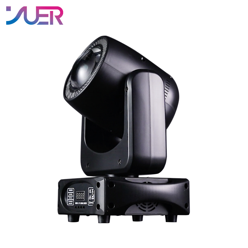 YUER DJ Party Lighting 100W LED Beam Moving Head High Bright Mobile Heads Beam Effect For Home Disco Bar Stage Wedding Show