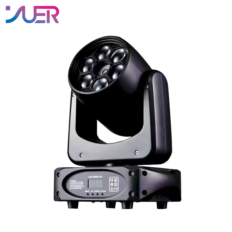 YUER 90W LED bee eye laser lights moving head beam lights celebration ktv disco dj bar voice controlled rotating DMXstage lighting