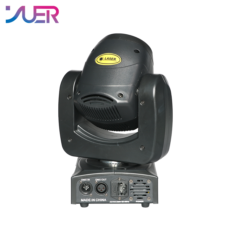 YUER 20Kpps RGB 7 Eyes Moving Head Laser Light Projector Dj Disco Stage Show Bar Ballroom Profession Lighting DMX512 Music Party