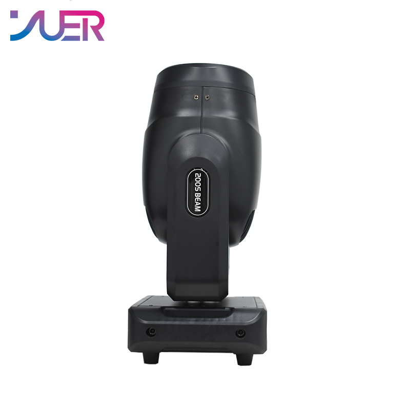 YUER 200W LED Moving Head Lighting Stage Effect With Aperture For DJ Disco Wedding Party DMX512 Auto Sound Modes Beam Spot
