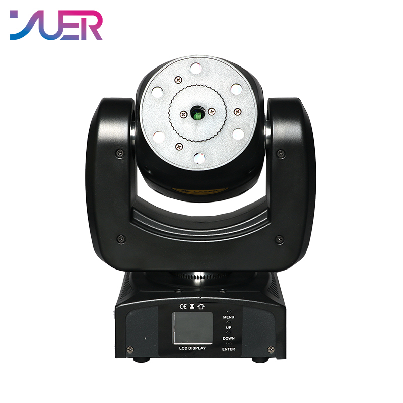 YUER 20Kpps RGB 7 Eyes Moving Head Laser Light Projector Dj Disco Stage Show Bar Ballroom Profession Lighting DMX512 Music Party