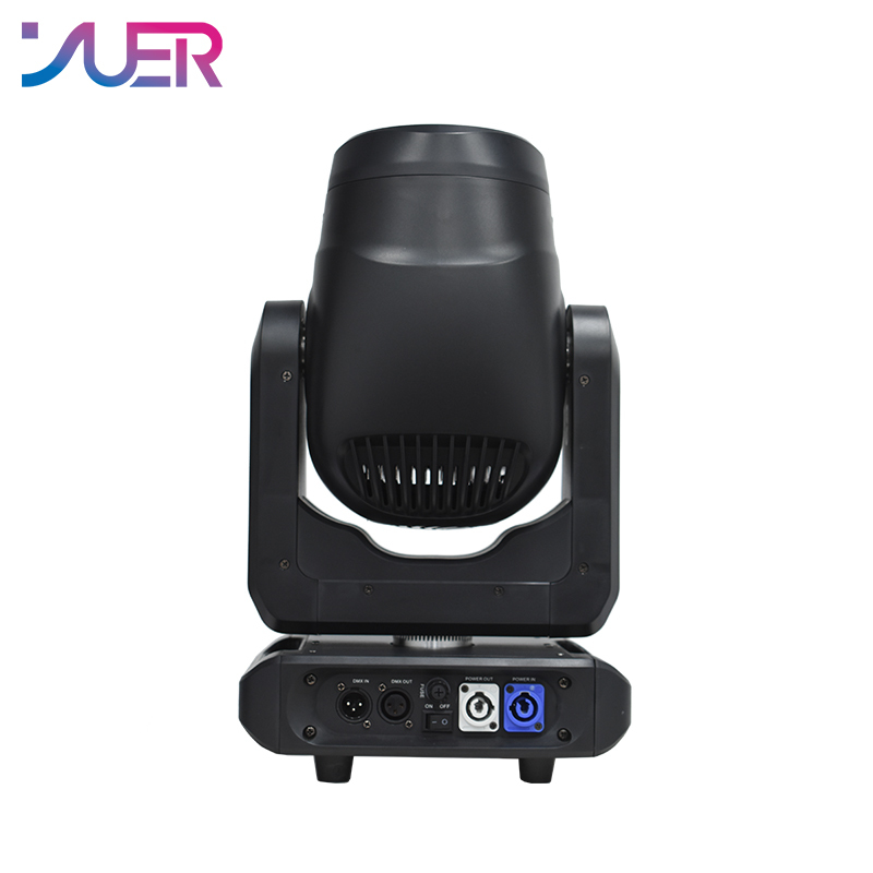 YUER 200W LED Moving Head Lighting Stage Effect With Aperture For DJ Disco Wedding Party DMX512 Auto Sound Modes Beam Spot