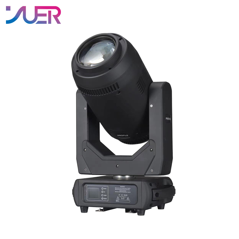 YUER 350W Beam Spot Zoom cutting Moving Head Light 5 Prisms DMX Strobe Eeffect For Stage Theater DJ Disco Performance Wedding Light