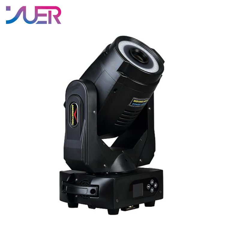 YUER 2W 3W Professional DJ Disco Lights Animation Strobe Laser 3in1 Moving Head Light DMX Nightclub Party Show Stage Lighting DMX512