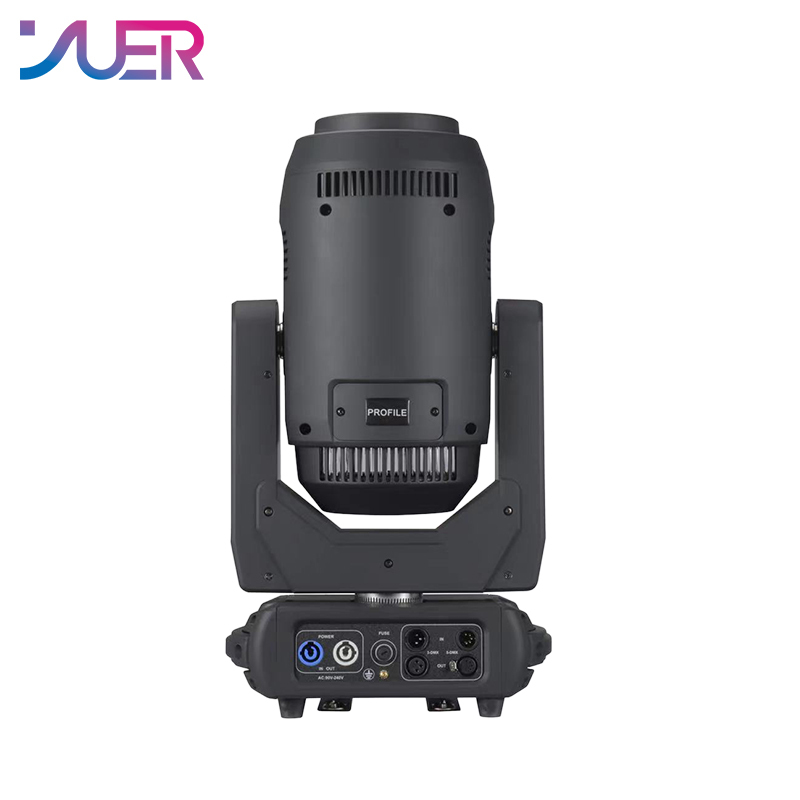 YUER 350W Beam Spot Zoom cutting Moving Head Light 5 Prisms DMX Strobe Eeffect For Stage Theater DJ Disco Performance Wedding Light