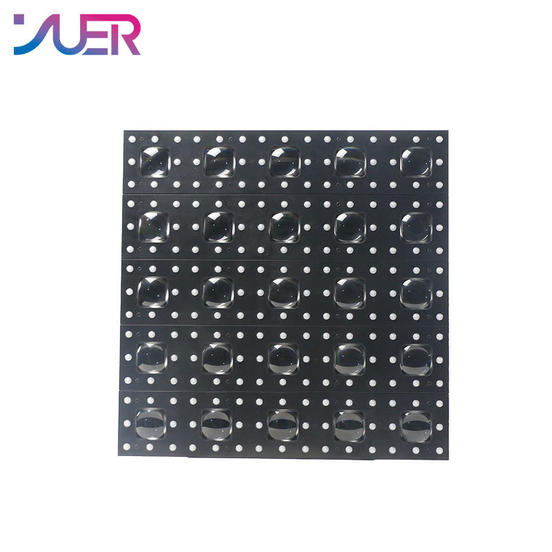 YUER LED 25x30W RGBW Matrix Beam Star Sky Effect Stage Ligthing With 200x0.2w RGB Rainbow Effect Stage Lighting Bar Dj Disco Club