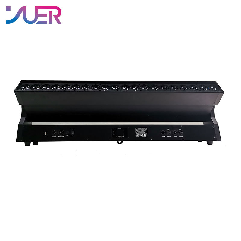 YUER 20x40W RGBW LED ZOOM BAR Scanning Point Control Moving Head Beam Light For Party KTV Disco DJ
