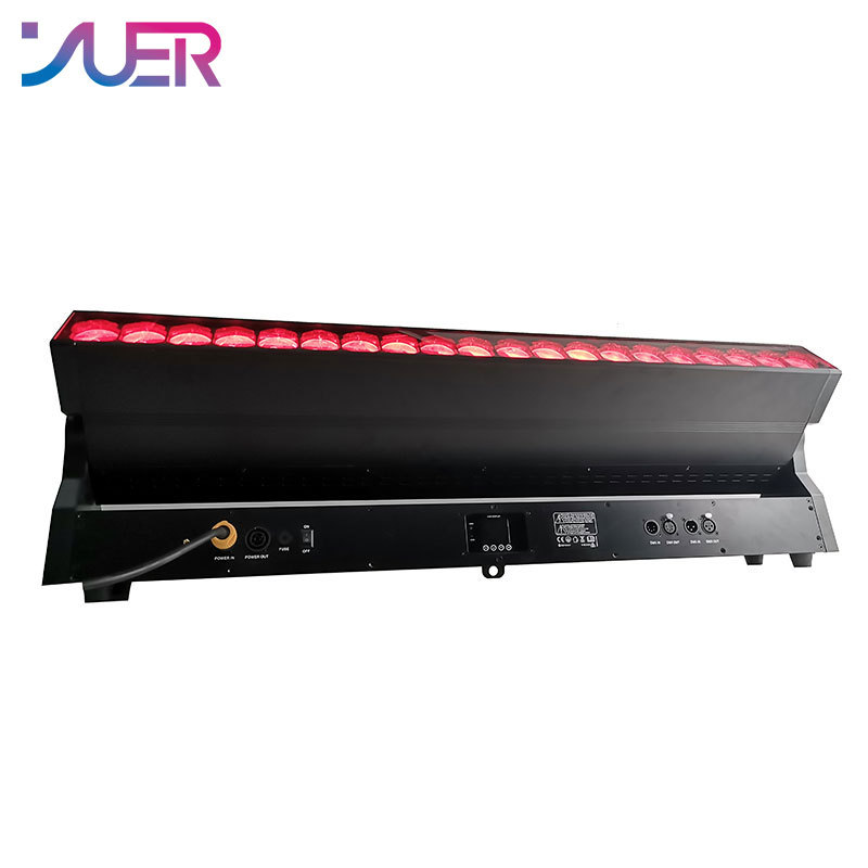 YUER 20x40W RGBW LED ZOOM BAR Scanning Point Control Moving Head Beam Light For Party KTV Disco DJ