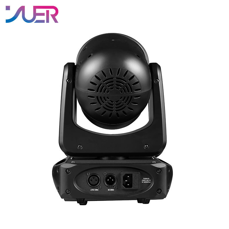 YUER Bee Eye LED Spot 150W Moving Moving Light and Gobo 3 Sided Prism DMX Controller LED Spotlight Moving Disco Dj Party Light