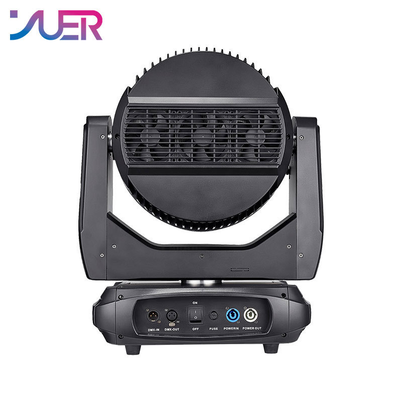 YUER  LED 18X40W RGBW Bee Eye RGB Laser Moving Head Light With SMD DMX512 For Disco Party Club 52/76/148CH DJ Stage Effect Lights