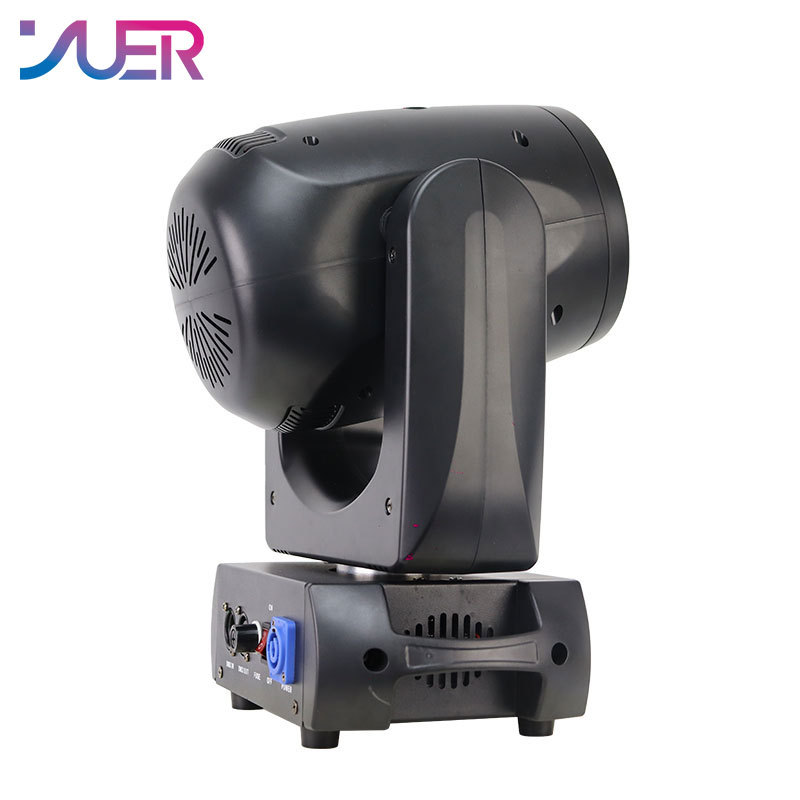 YUER NEW 200W LED Moving Head Light Beam Spot 18 Rotating Prisms Dj Dmx Stage Light Effect Light Disco Dj Bar Wedding Club