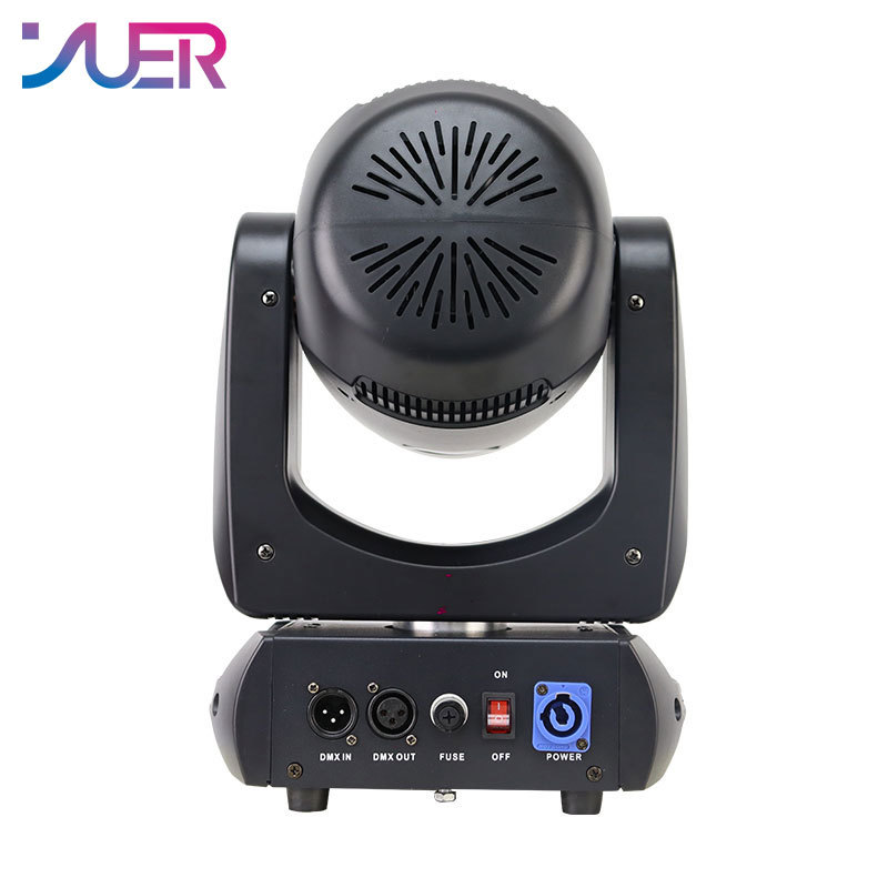 YUER NEW 200W LED Moving Head Light Beam Spot 18 Rotating Prisms Dj Dmx Stage Light Effect Light Disco Dj Bar Wedding Club