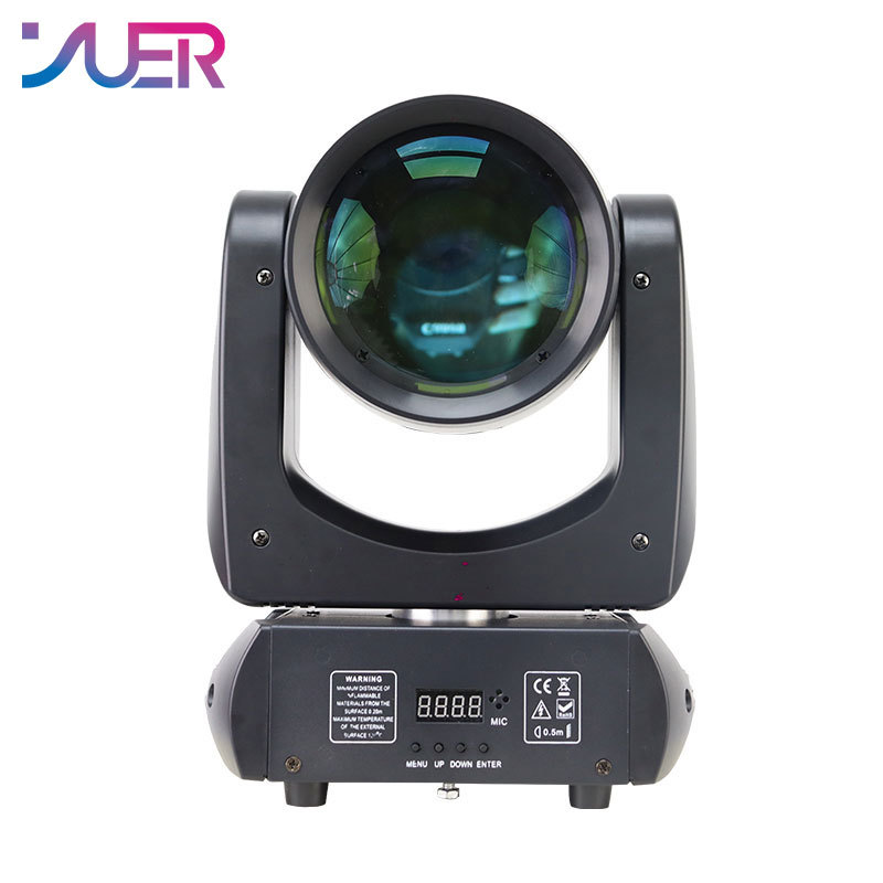 YUER NEW 200W LED Moving Head Light Beam Spot 18 Rotating Prisms Dj Dmx Stage Light Effect Light Disco Dj Bar Wedding Club