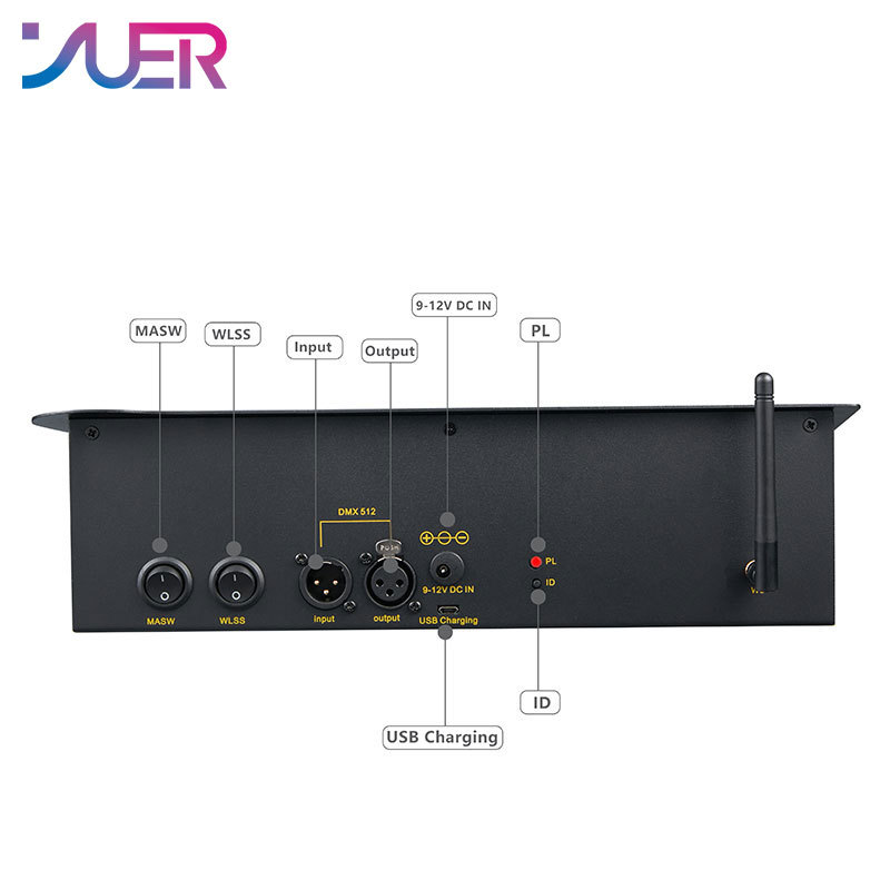 YUER Wireless Dmx 512 Controller 192CH Drawer With Accessories Dj Equipment Dmx 512 Console Stage Lighting For Led Par Moving Head Spotlight