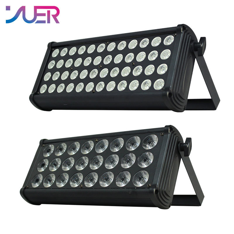 YUER New mold 24X4W 48X1.5W LED PAR Light  disco light RGBW par DMX512 Piecewise Strobe LED wash light stage Effect dj bar equipment