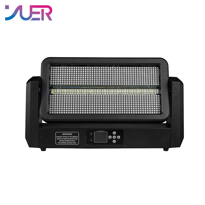 YUER LED RGB 3in1 Beam Strobe Lights DMX Controller Moving Head Super Bright Dj Disco Party Washing Bar Strobe Stage Lighting Effects