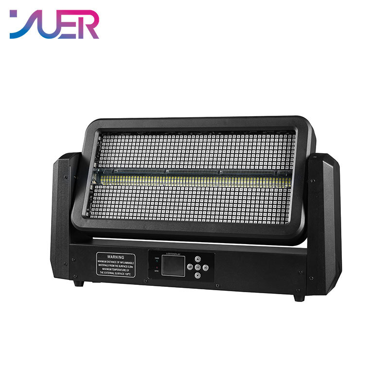 YUER LED RGB 3in1 Beam Strobe Lights DMX Controller Moving Head Super Bright Dj Disco Party Washing Bar Strobe Stage Lighting Effects