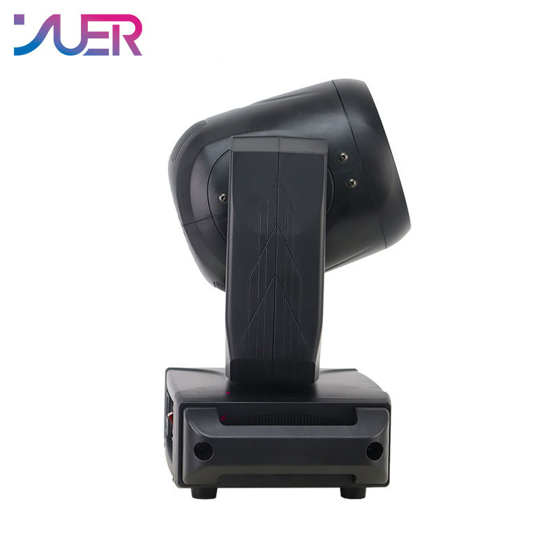 YUER DJ Party Lighting 16 Prisms 150W LED Moving Head High Bright Mobile Heads Beam Rainbow Effect For Home Disco Bar Stage Wedding