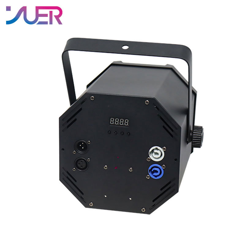 YUER NEW 80W RGB Beam Spot + RG Laser + Gold Strobe + 3D Abyss Multifunction Effect Light For DJ Disco Indoor Music Party Wedding
