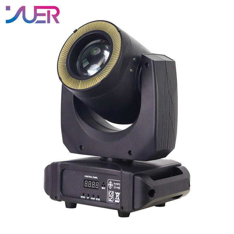 YUER 150W Beam Abyss Effect Light Moving Head Spot Dj Party Wedding Stage Light Equipment DMX512 Beam Moving Lighting