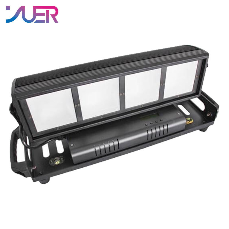 YUER 300W LED Cyclorama Light 100pcs 3W high brightness colorful LED Lamps DMX512 Suitable for large-scale theatrical performances, theaters, studios, discos and other places.