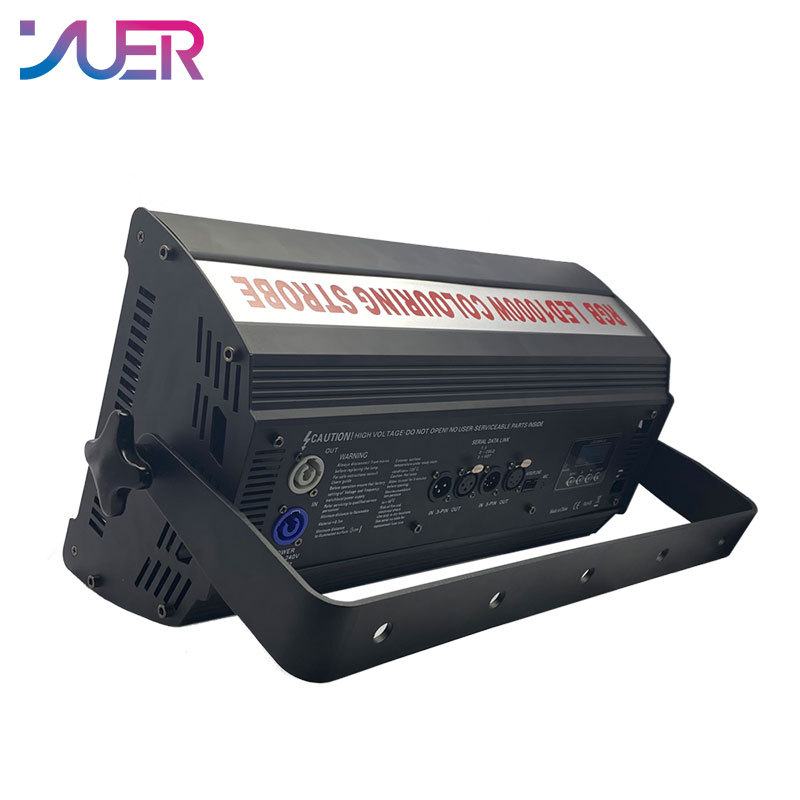 YUER 1000LED 5-segment RGB strobe light DMX control for dj disco party wedding stage effect light LED flash strobe light