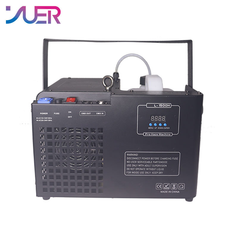 YUER 1000W Forest Haze Machine Professional DMX Pro Hazer Fog Machine Stage DJ Show Mist Smoke Mist Effect Use Haze Liquid