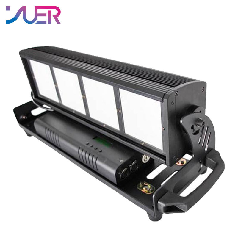 YUER 300W LED Cyclorama Light 100pcs 3W high brightness colorful LED Lamps DMX512 Suitable for large-scale theatrical performances, theaters, studios, discos and other places.