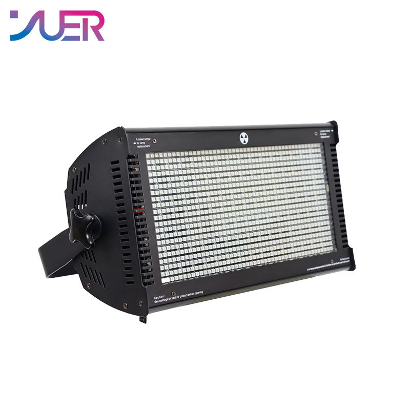 YUER Martin 1000 LED 112 Segments RGB Strobe Stage Light Effect Sound Activated For Club Disco Party DJ Bar Holiday Night Lighting