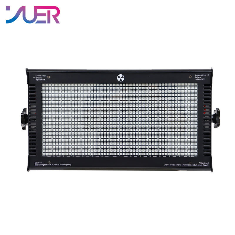 YUER Martin 1000 LED 112 Segments RGB Strobe Stage Light Effect Sound Activated For Club Disco Party DJ Bar Holiday Night Lighting