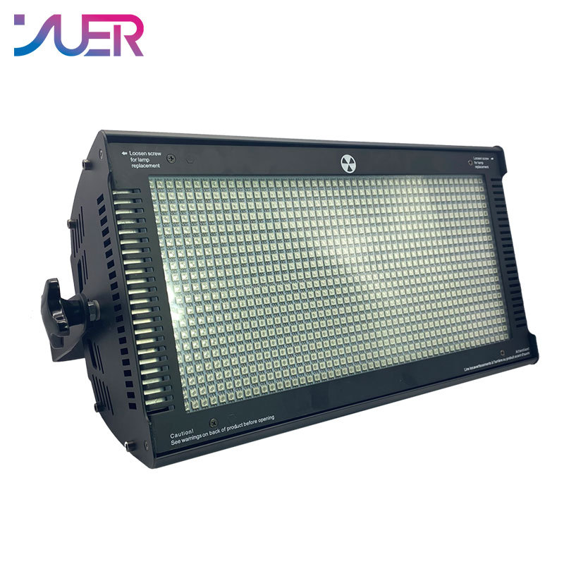 YUER 1000LED 5-segment RGB strobe light DMX control for dj disco party wedding stage effect light LED flash strobe light