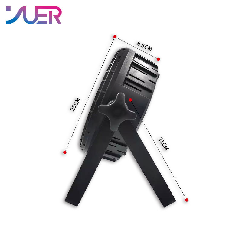 YUER 4X50W WWA + 16X8W RGBW Led Par Light  Flat Par Light LED PAR Lighting Equipment Stage Party Dyeing Light DMX512 Musci Control