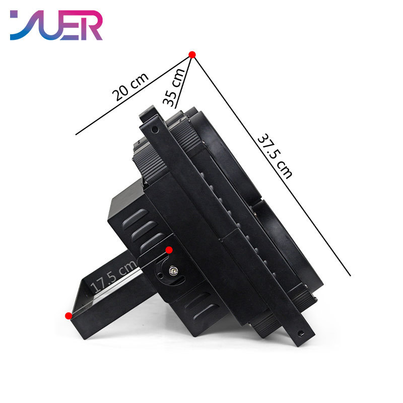 YUER LED COB 4 Eyes 4X100W Blinder Light DMX Stage Lighting Effect DMX Controller Club Show Night DJ Disco Professional Stage Lights