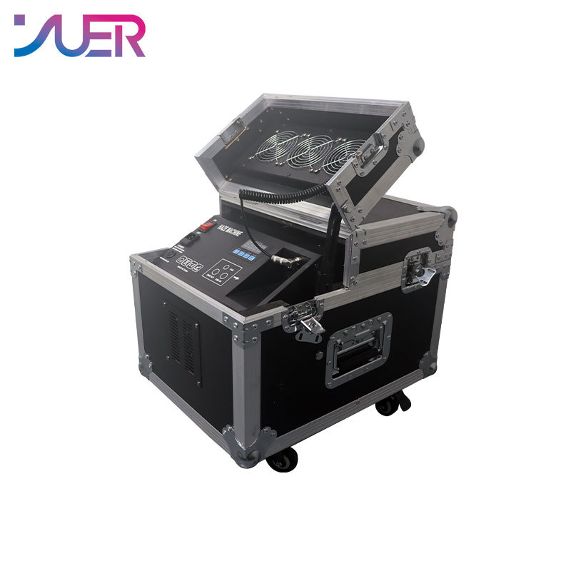 YUER 600W double fog machine Mist machine Wedding bar stage atmosphere props smoke machine spray effect dry ice machine