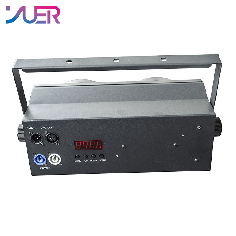 YUER 2Eyes 2x100W White+Warm White 2IN1 LED COB Blinder Light Cool and Warm White Professional DJ Party Stage Effect Lighting