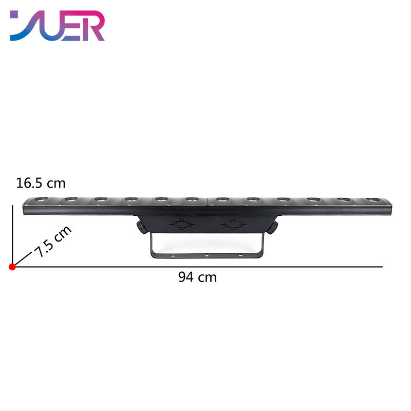 YUER Beam Wash 2IN1 12X3W CREE LEDS Warm White Or Cold White LED Wall Wash Lights With 72Pcs RGB 3IN1 SMD 5050 LED Chips Show Room Effect Running Horse Functions