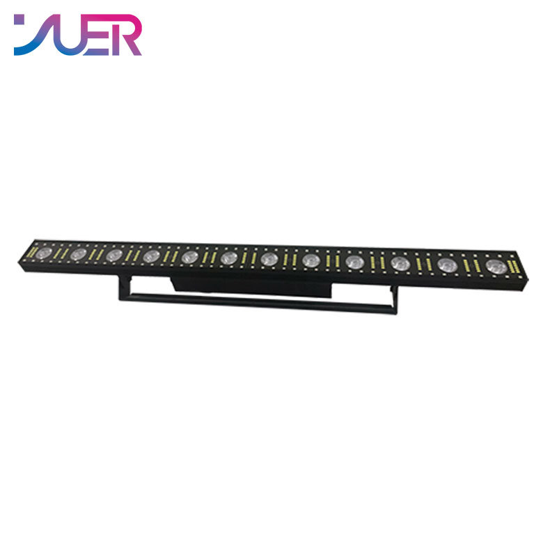YUER 12x5W AC90-240V DMX RGBW Wall Washer light Stage Effect lighting Disco Christmas Party Bar Wedding Club Flood Light