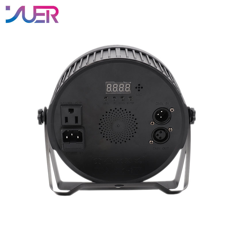 YUER 7x6W RGBW 4in1 LED Par Light Wireless Remote Control Stage Light For Dance Club Birthday Party Wedding DJ Disco