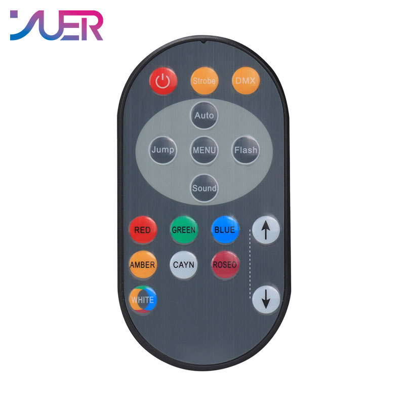 YUER NEW Mold 12x6W RGBWA 4 in 1 LED Par Light Wireless Remote Control Stage Light For Dance Club Birthday Party Wedding DJ Disco