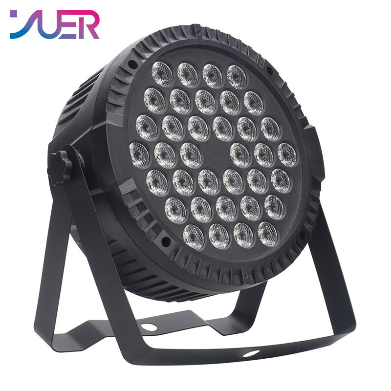 YUER 36x3W RGB 3IN1 LED Par Lights LED Lighting DMX512 Disco Light Professional Stage Party Dj Equipment With Remote Control