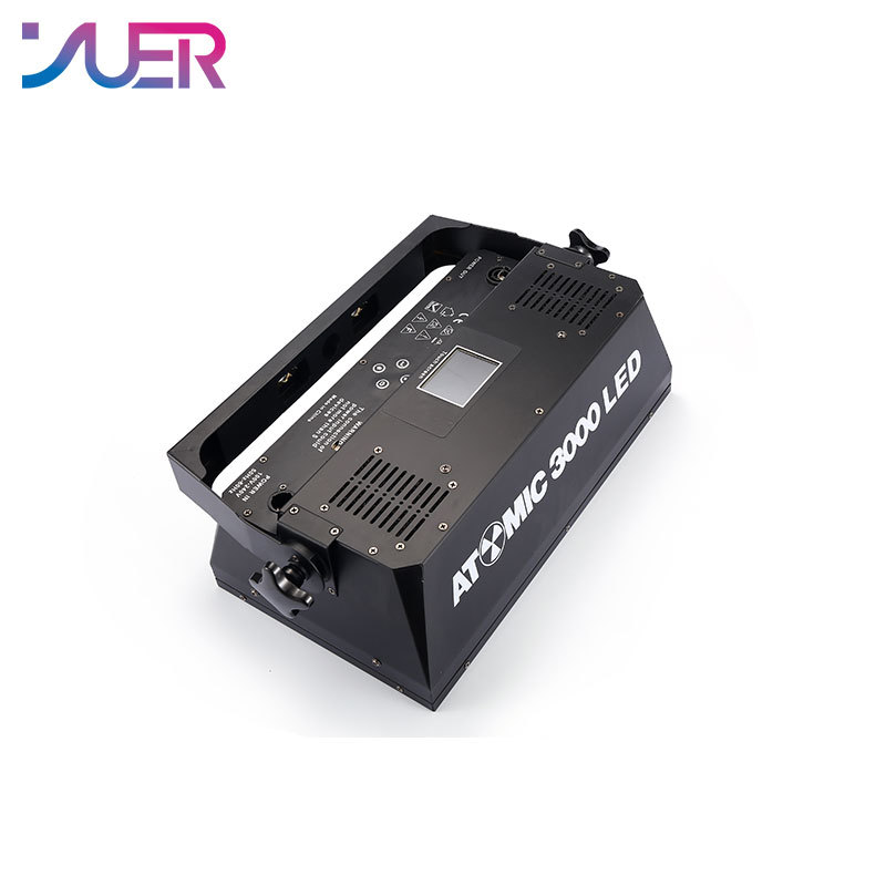 YUER LED 3000W DMX Strobe Light Atomic 3000 Strobe Flash Light Professional DJ Disco Party Christmas Concert Stage Lighting