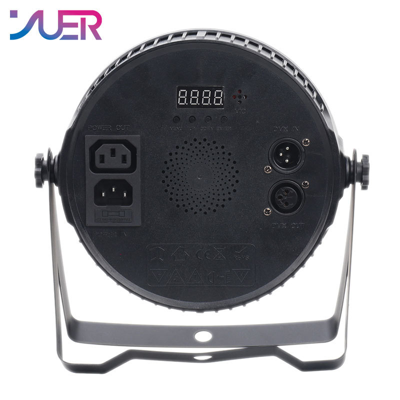 YUER 36x3W RGB 3IN1 LED Par Lights LED Lighting DMX512 Disco Light Professional Stage Party Dj Equipment With Remote Control